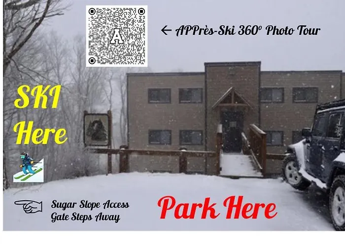 Appresski - 5 Bed Ski In Ski Out - 50 Steps To Ski Sugar Mountain Slopes
